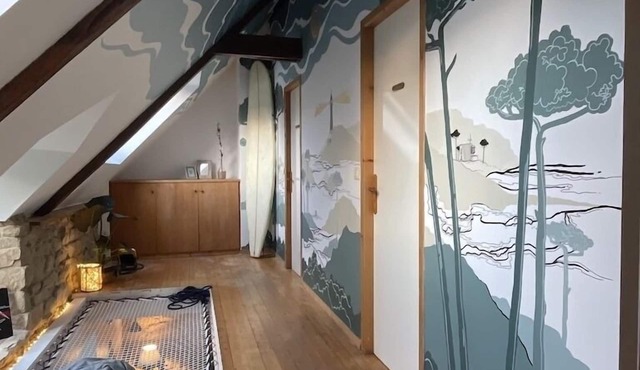 Charming Breton penty between land and sea