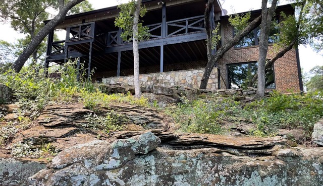 Charming Brownwood Lakehouse with Stunning Views & Private Dock