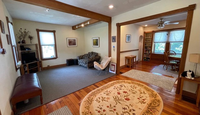 Charming bungalow in historic Titusville with screened in porch.