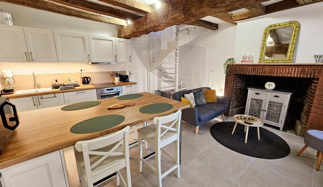 Charming cottage with garden and WIFI near Loire castles
