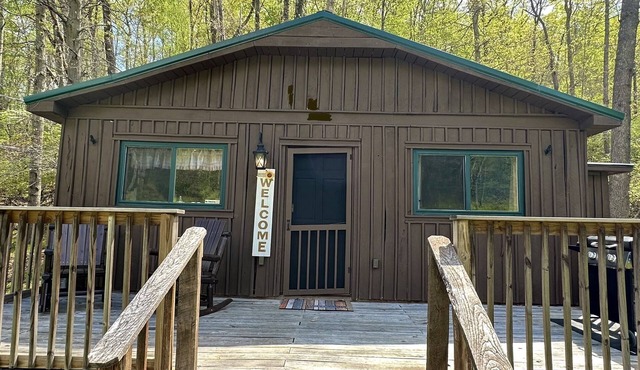 Charming cabin off the beaten path