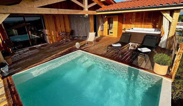 Charming cabin Spa Sauna & Private pool