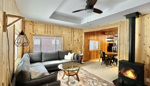 Charming cabin with lake access and kayaks! Close to TC!