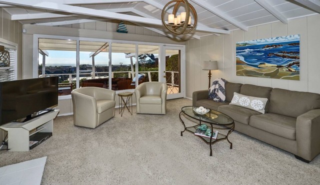 Charming Capitola Home With Amazing Ocean View Deck - Walk To Town