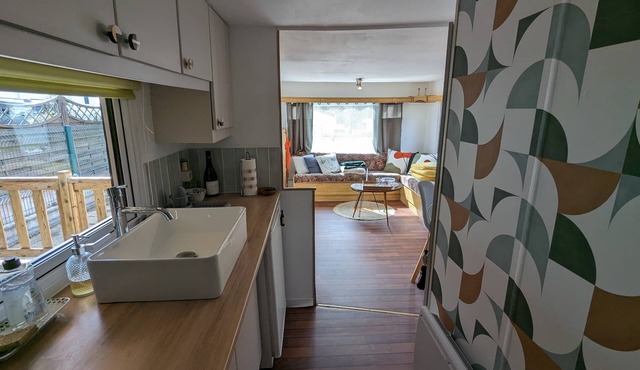 Charming chalet just steps from the sea