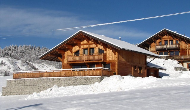Charming chalet "les Eterles" 4 épis gite de france overlooking the valley