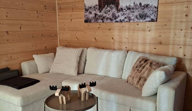 Charming chalet-style T3 with private garden and view of the slopes - 6 pers