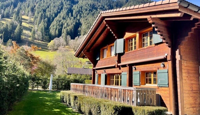Charming Chalet With Splendid Views Near Gstaad