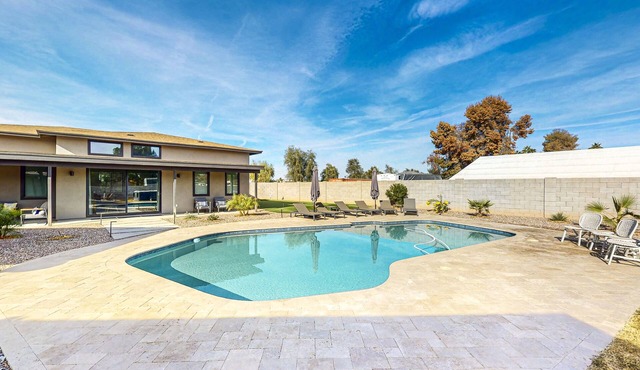 Charming Chandler retreat with pool, guest house & fun!