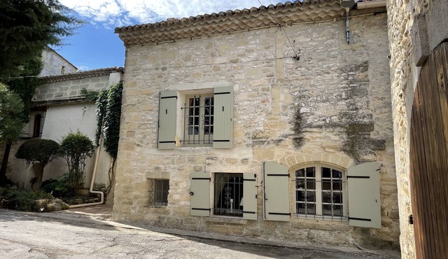 Charming Character 17th Century Village Stone House near Uzes, South of France