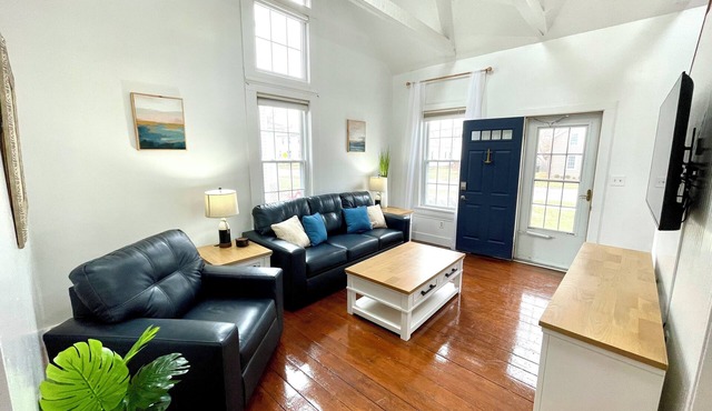 Charming Coastal Cape Cod w/King Bed, Bikes, & Game Room near Downtown Beach