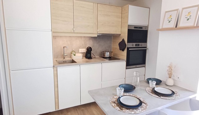 Charming cocooning studio in Guidel - Ideal for a quiet seaside break