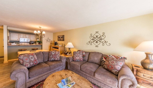 Charming condo on the free shuttle loop with a pool & hot tub! Great location!