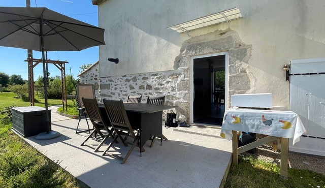 Charming Cottage in Beaufou with Private Terrace