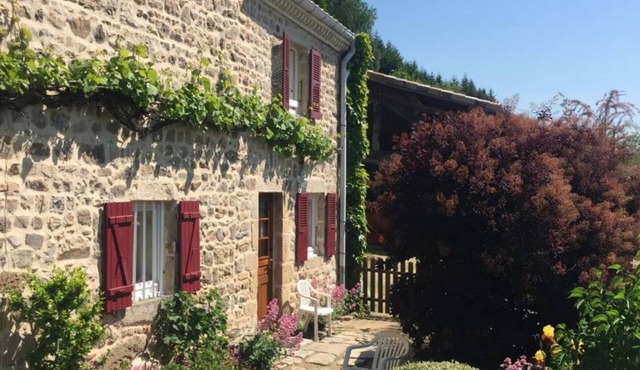 Charming cottage in Pilat with wifi and fireplace