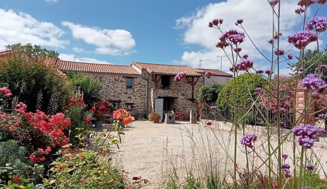Charming Cottage in Vineyard Village with Bikes, Near Clisson and Puy du Fou