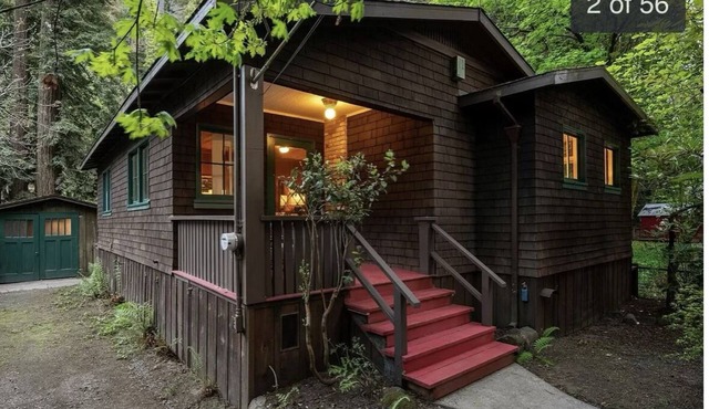 Charming Cottage Nestled In The Redwoods at The Russian River