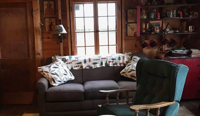 Charming cottage on the water, beautiful lawn, dog friendly, ideal for summer!