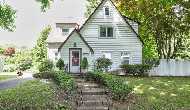 Charming Cottage w/Fireplace, Fenced Yard & Basement Game Room!