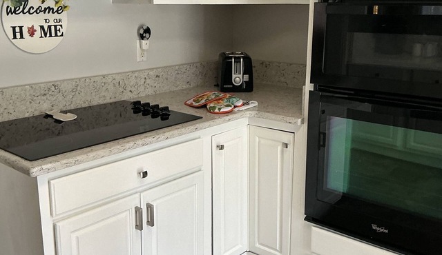 Charming cottage with all the amenities of home.