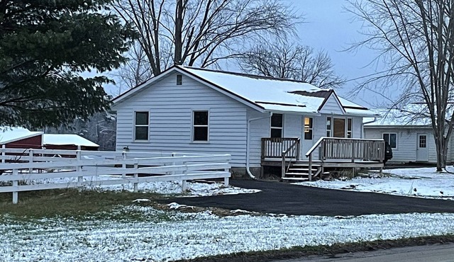 Charming country home. Located on a farm property.