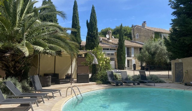 Charming country stone Provencal farmhouse with private pool