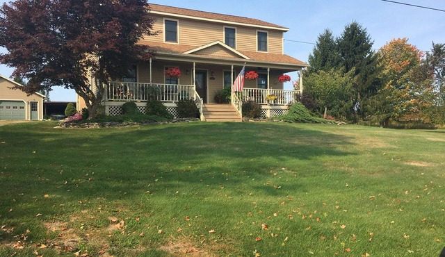 Charming country home with beautiful sunsets and sunrises