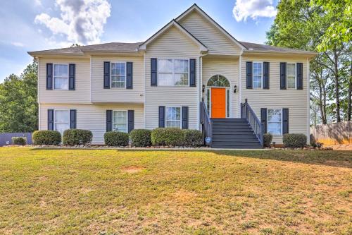 Charming Covington Home with Fire Pit and Game Room!