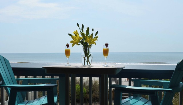 Charming & Cozy 1st Floor Oceanfront and Beachfront Studio-Newly Renovated!