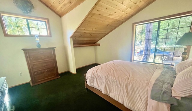 Charming craftsman cabin in the woods, rustic and remote, pet friendly.