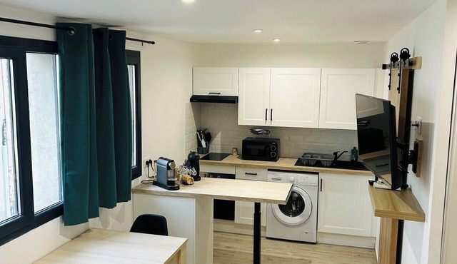 Charming downtown studio