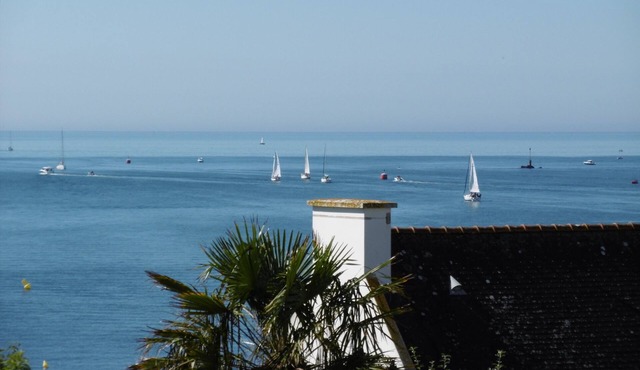 Charming duplex apartment for 4 people in Bénodet, heated pool