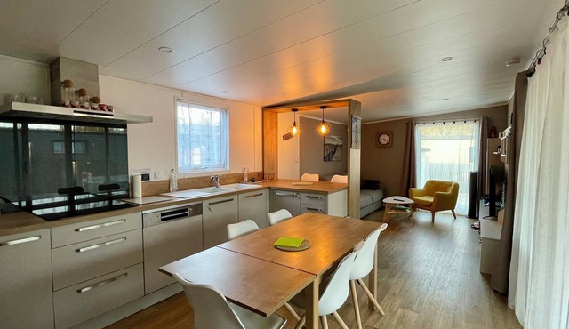 Charming ecolodge with heated pool all year round