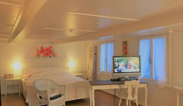 Charming Family Apartment with Stunning Mountain Views in Amden, Switzerland