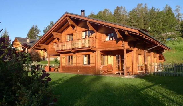 Charming Family Friendly Chalet in Swiss Alps near Ski lifts and Bike Trail.