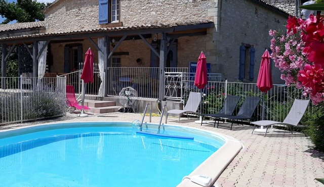 Charming Farmhouse with Private Pool, Garden, and Playground in Peaceful Countryside