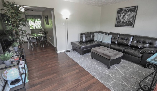 Charming first floor 2-bedroom apartment. All private with patio.