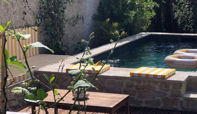 Charming Grange au Mont d'Or, with swimming pool and garden, on the banks of the Soane!