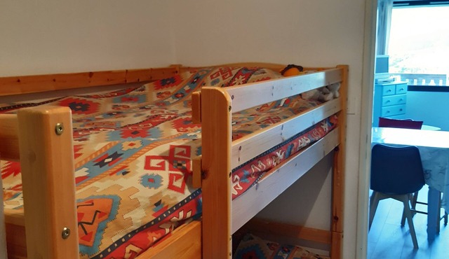 charming studio with mountain view