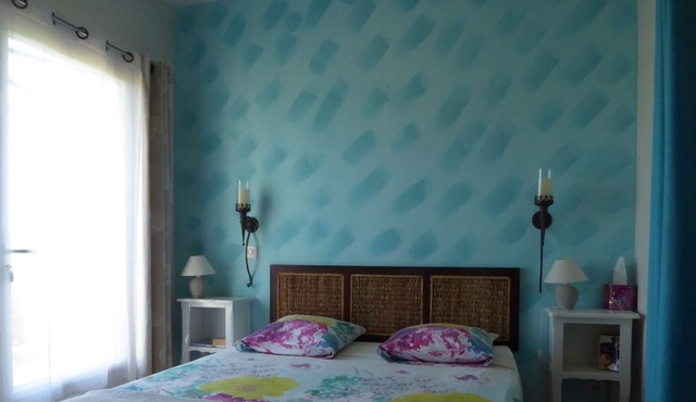 Charming guest room with kitchen area, quiet