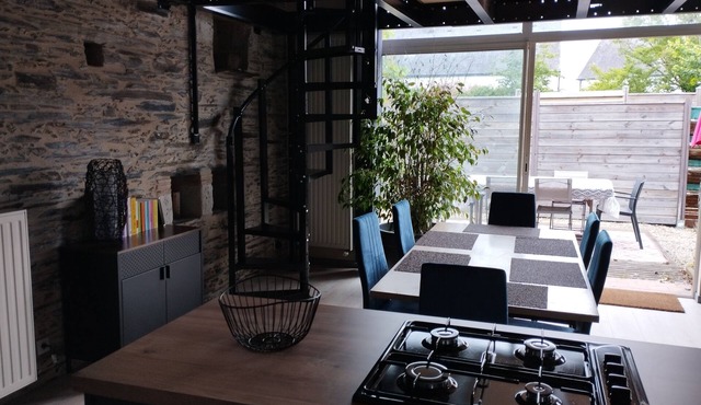 Charming Anjou house with shared pool