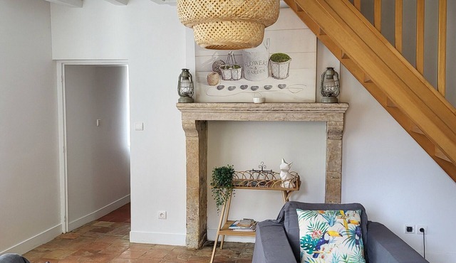 Charming Village House near Le Mans: Private Parking, Garden, 3 Bedrooms, Pet Friendly