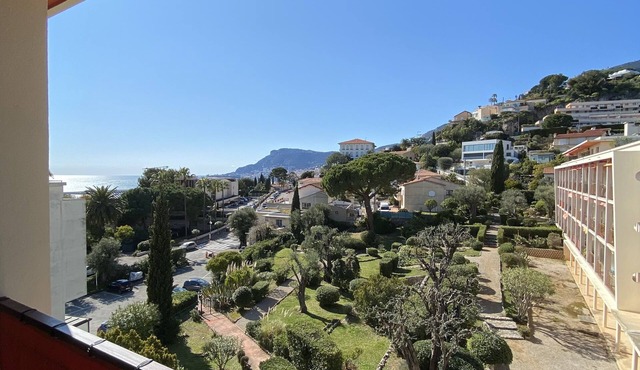 Charming 2-room apartment with sea and Monte Carlo views