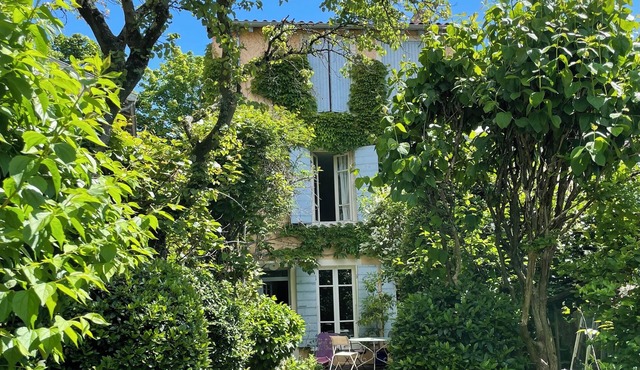 Charming house with wooded garden in pretty village 15mns from LYON