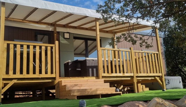 Charming fully-equipped mobile home in a quiet location