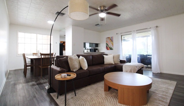 Charming, Fully Furnished 4-Bedroom House w/WiFi, AC, & a Spacious Backyard