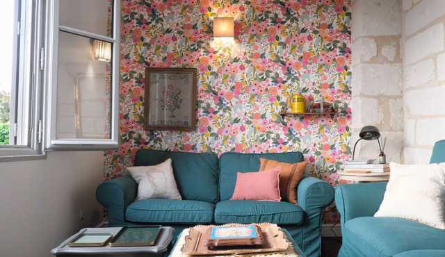 Charming getaway in a listed village.