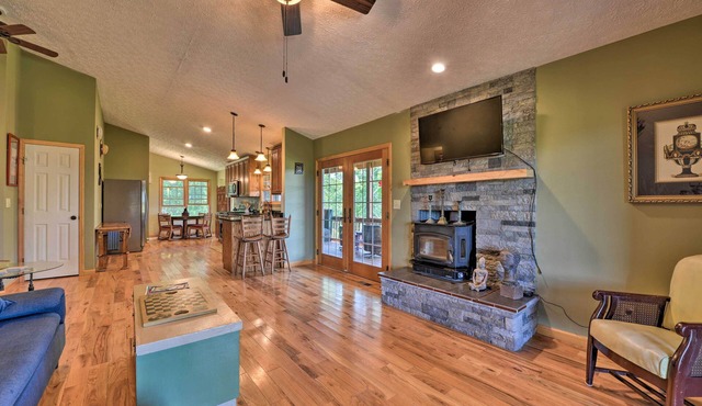 Charming Galax Retreat w/Wraparound Deck!