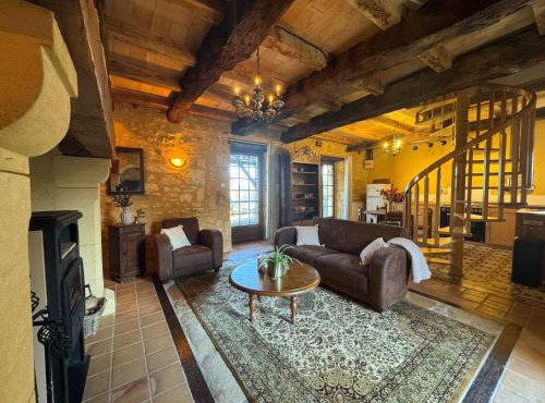 Charming gîte 2-4p with heated pool & terrace - Le Bleuet