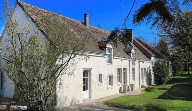 Charming gite 240m2 clim totale+120m2 8 bd-23 persons-Chateaux-Chambord-Blois